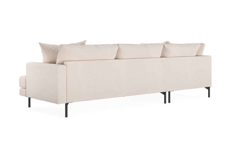 Menard 4-sits L Soffa med Schäslong Vänster - Ljus Beige / Natur - Möbler - Soffa - Divansoffor & schäslongsoffa