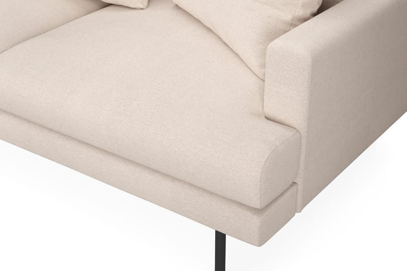 Menard 4-sits L Soffa med Schäslong Vänster - Ljus Beige / Natur - Möbler - Soffa - Divansoffor & schäslongsoffa