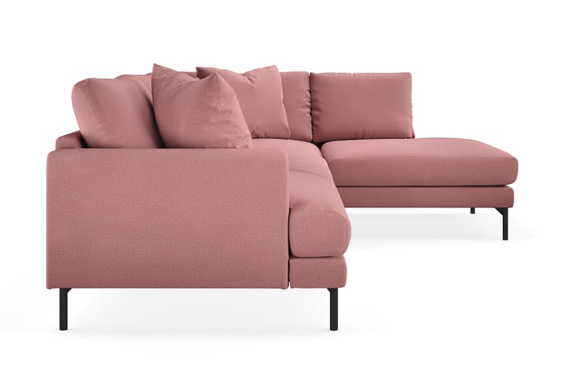 Menard 4-sits Soffa med Schäslong Höger - Rosa - Möbler - Soffa - Divansoffor & schäslongsoffa