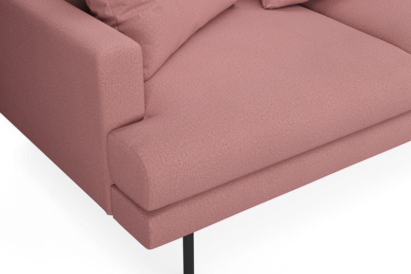 Menard 4-sits Soffa med Schäslong Höger - Rosa - Möbler - Soffa - Divansoffor & schäslongsoffa