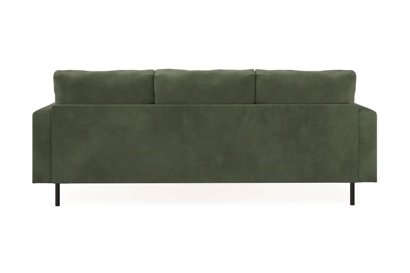 Menard Compact 3-sits Soffa m. Divan Höger - Grön - Möbler - Soffa - Divansoffor & schäslongsoffa