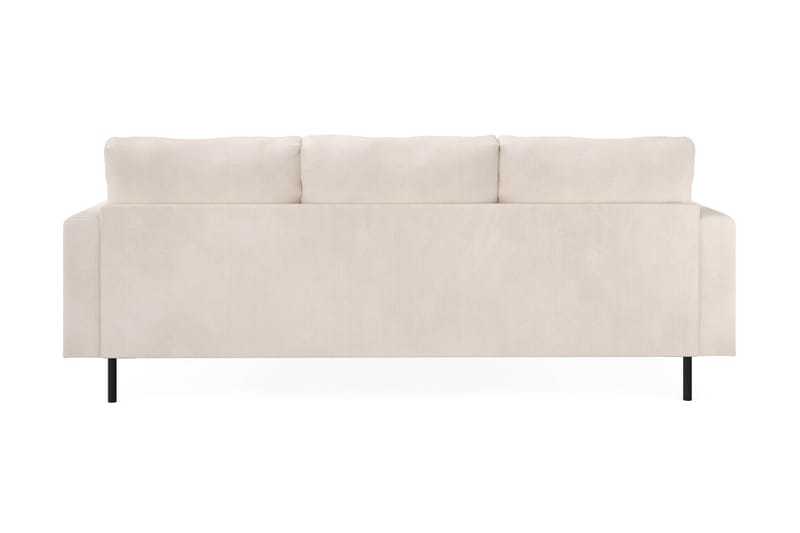 Menard Compact 3-sits Soffa m. Divan Höger - Beige - Möbler - Soffa - Divansoffor & schäslongsoffa