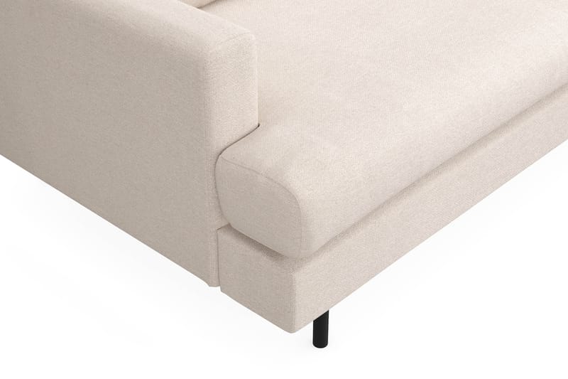 Menard Compact 3-sits Soffa m. Divan Höger - Beige - Möbler - Soffa - Divansoffor & schäslongsoffa