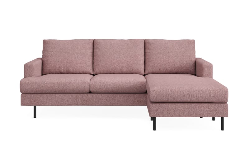 Menard Compact 3-sits Soffa m. Divan Höger - Lila - Möbler - Soffa - Divansoffor & schäslongsoffa