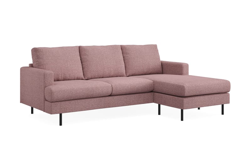 Menard Compact 3-sits Soffa m. Divan Höger - Lila - Möbler - Soffa - Divansoffor & schäslongsoffa