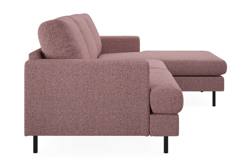 Menard Compact 3-sits Soffa m. Divan Höger - Lila - Möbler - Soffa - Divansoffor & schäslongsoffa