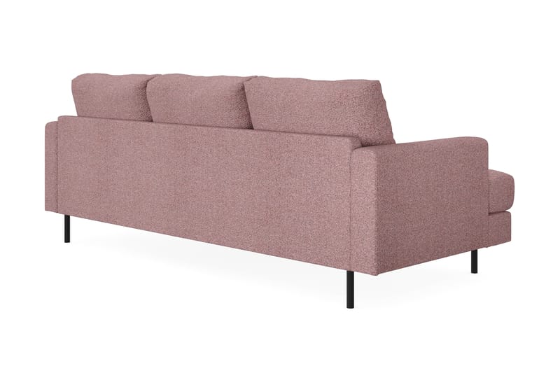 Menard Compact 3-sits Soffa m. Divan Höger - Lila - Möbler - Soffa - Divansoffor & schäslongsoffa