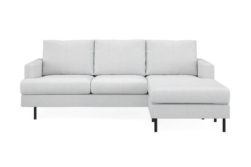 Menard Compact 3-sits Soffa m. Divan Höger - Ljusgrå - Möbler - Soffa - Divansoffor & schäslongsoffa