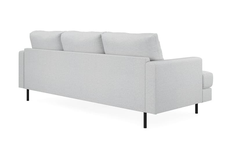 Menard Compact 3-sits Soffa m. Divan Höger - Ljusgrå - Möbler - Soffa - Divansoffor & schäslongsoffa