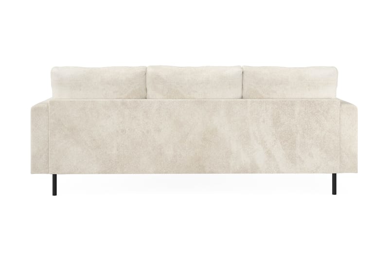 Menard Compact 3-sits Soffa med Divan Höger - Vit - Möbler - Soffa - Divansoffor & schäslongsoffa