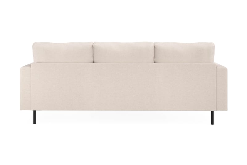 Menard Compact 3-sits Soffa med Divan Vänster - Beige - Möbler - Soffa - Divansoffor & schäslongsoffa