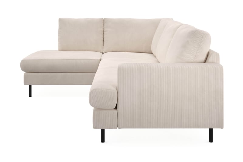 Menard Compact 4-sits L Soffa m. Schäslong vänster - Ljus Beige - Möbler - Soffa - Divansoffor & schäslongsoffa