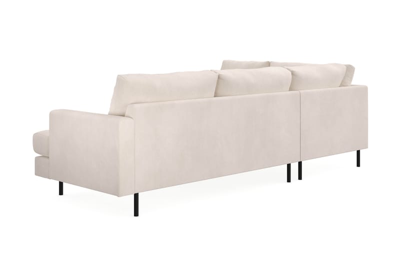 Menard Compact 4-sits L Soffa m. Schäslong vänster - Ljus Beige - Möbler - Soffa - Divansoffor & schäslongsoffa