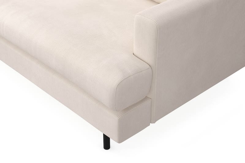 Menard Compact 4-sits L Soffa m. Schäslong vänster - Ljus Beige - Möbler - Soffa - Divansoffor & schäslongsoffa