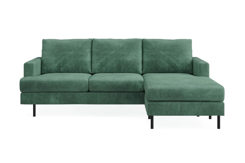 Menard Compact Soffa m. Divan 3-sits - Grön - Divansoffor & schäslongsoffa - 3 sits soffa med divan