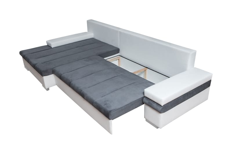 Naoma Soffa med Divan 3-sits - Beige - Möbler - Soffa - Divansoffor & schäslongsoffa