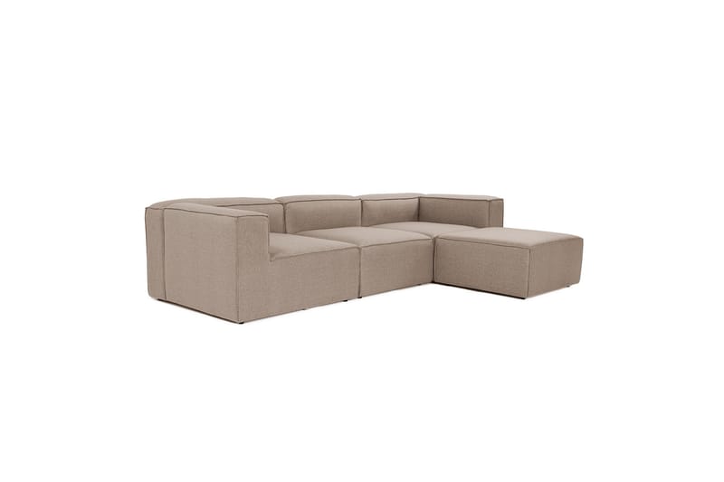 Redlands Soffa med Divan 3-sits - Brun - Möbler - Soffa - Divansoffor & schäslongsoffa