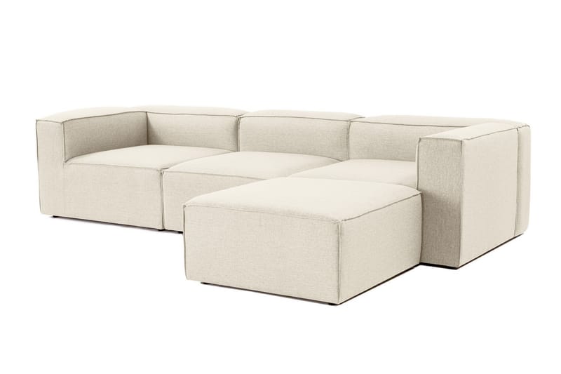 Redlands Soffa med Divan 3-sits - Ecru - Möbler - Soffa - Divansoffor & schäslongsoffa