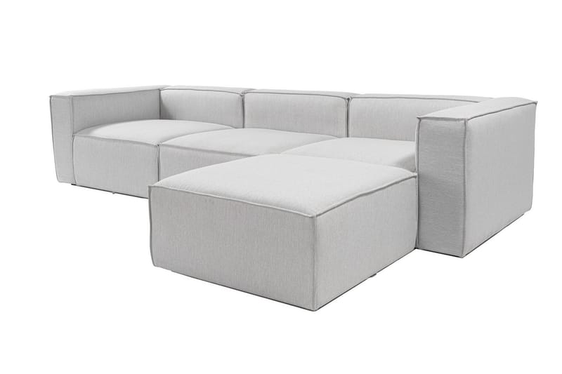 Redlands Soffa med Divan 3-sits - Grå - Möbler - Soffa - Divansoffor & schäslongsoffa