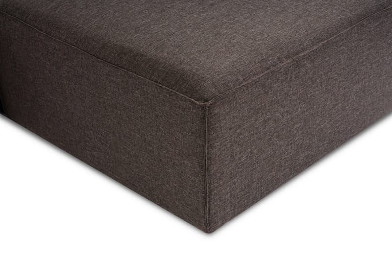 Redlands Soffa med Divan 3-sits - Mörkbrun - Möbler - Soffa - Divansoffor & schäslongsoffa