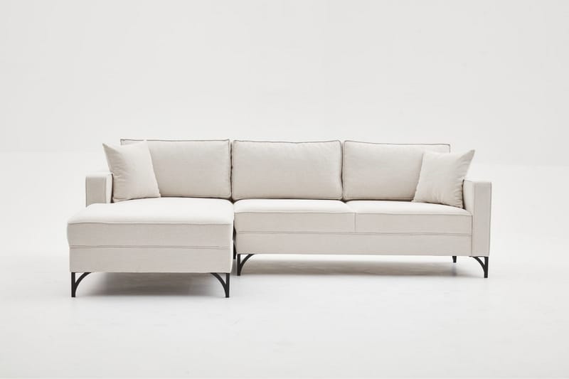 Retzow Soffa m. Divan 4-sits - Beige - Möbler - Soffa - Divansoffor & schäslongsoffa