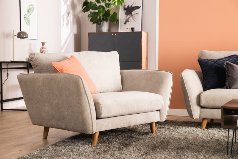 Trend Lyx Schäslongsoffa Höger 297 cm - Beige - Möbler - Soffa - Divansoffor & schäslongsoffa