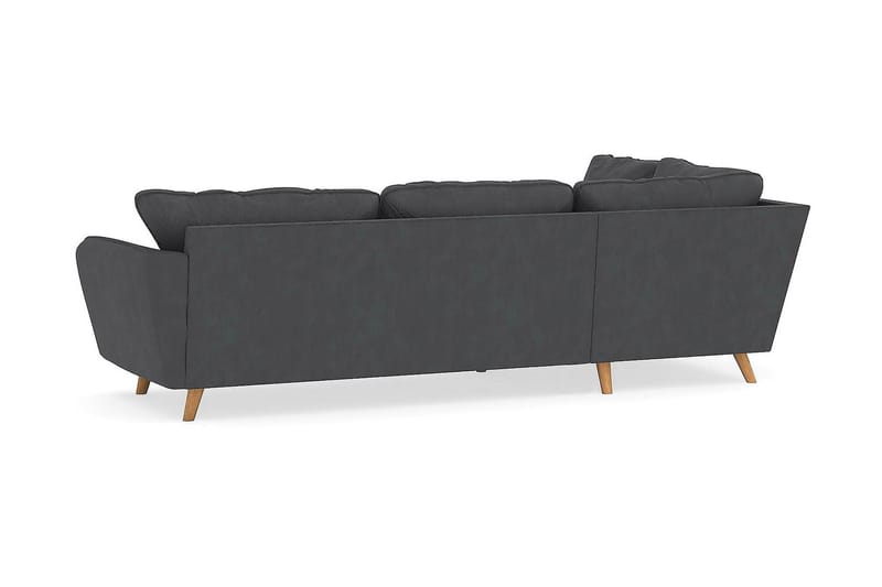 Trend Lyx Schäslongsoffa Vänster - M�örkgrå Manchester - Divansoffor & schäslongsoffa - 4 sits soffa med divan