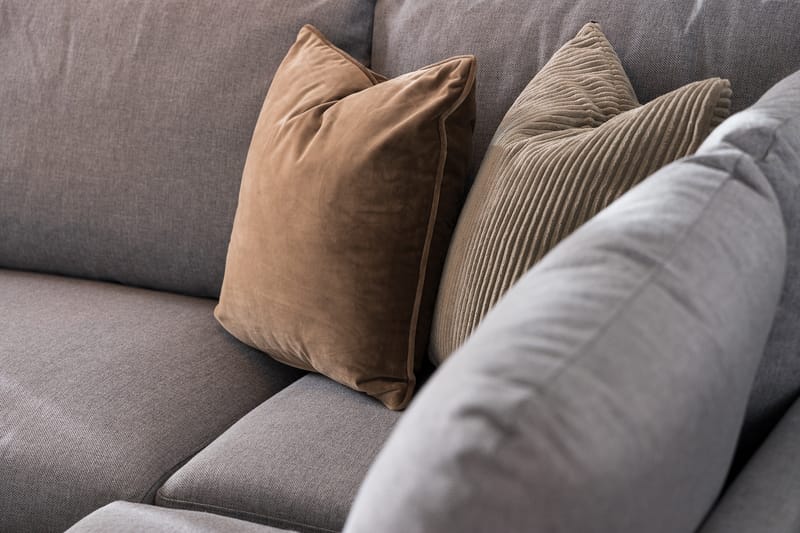 Trend Soffa 3-sits med Schäslong Höger - Ljusgrå - Möbler - Soffa - Divansoffor & schäslongsoffa