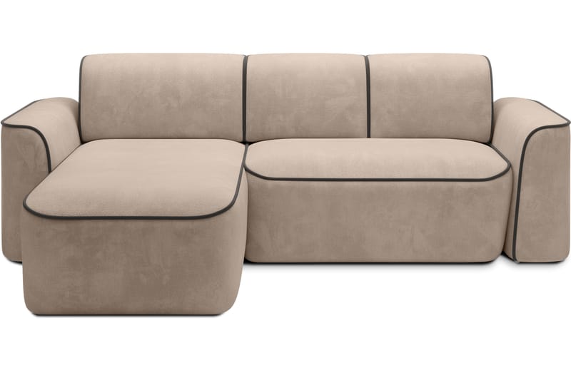 Ume 4-sits Soffa med Divan - Cream - Möbler - Soffa - Divansoffor & schäslongsoffa