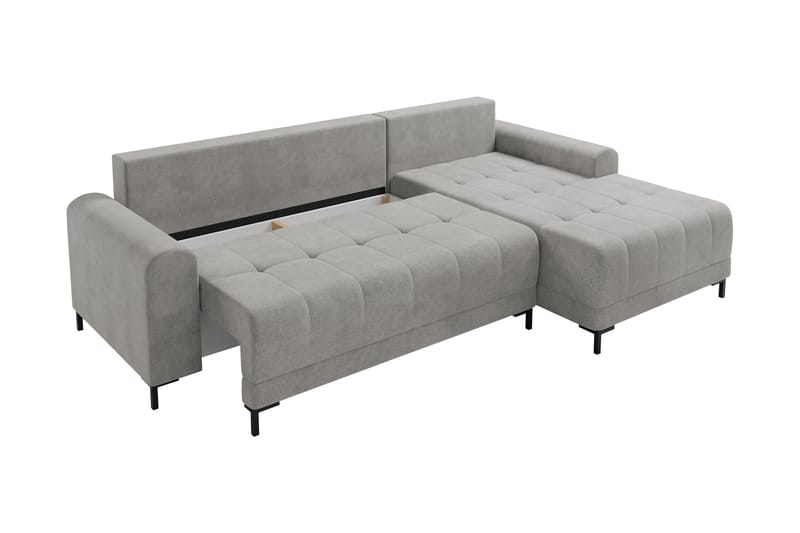 Vilshult Soffa med Divan 3-sits - Ljusgrå - Möbler - Soffa - Divansoffor & schäslongsoffa