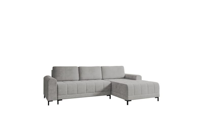 Vilshult Soffa med Divan 3-sits - Ljusgrå - Möbler - Soffa - Divansoffor & schäslongsoffa