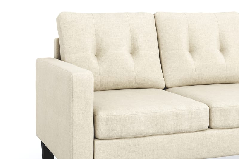 Vislanda 3-sits Soffa med Divan - Beige - Möbler - Soffa - Divansoffor & schäslongsoffa