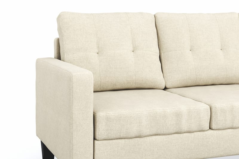 Vislanda 3-sits Soffa med Divan - Beige - Möbler - Soffa - Divansoffor & schäslongsoffa