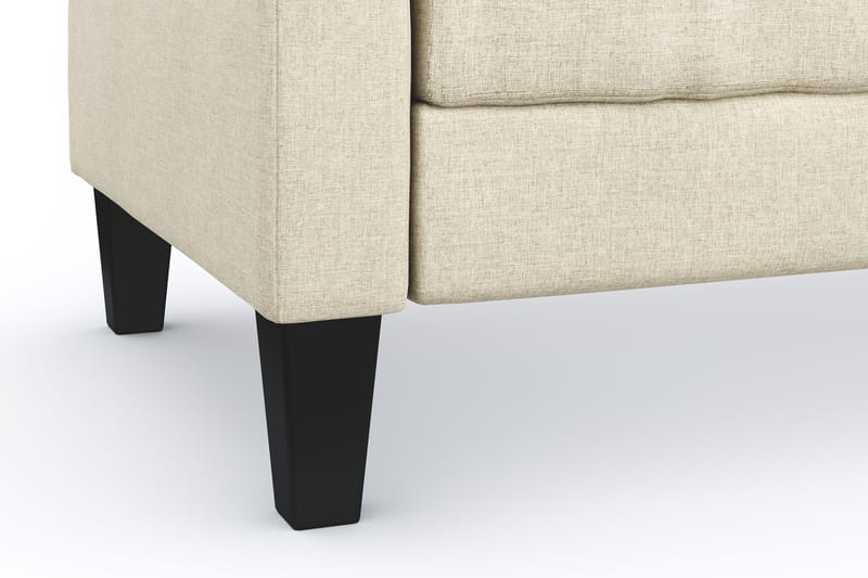 Vislanda 3-sits Soffa med Divan - Beige - Möbler - Soffa - Divansoffor & schäslongsoffa