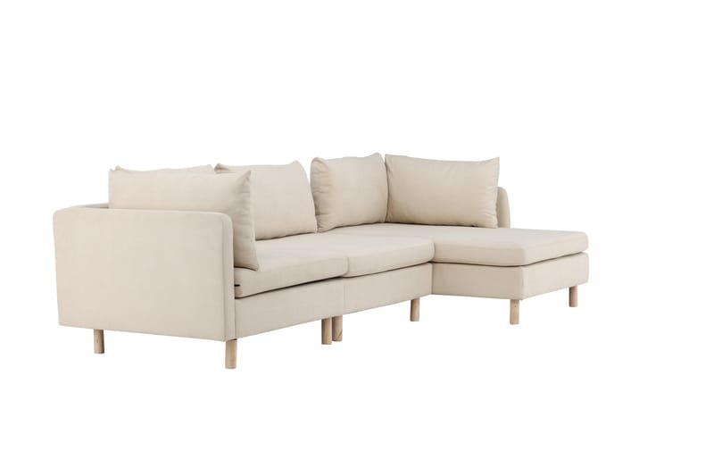 Zero Soffa m. Divan 3-sits - Beige - Möbler - Soffa - Divansoffor & schäslongsoffa