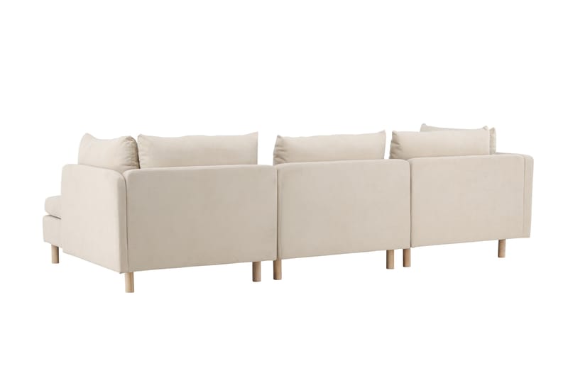 Zero Soffa m. Divan 3-sits - Beige - Möbler - Soffa - Divansoffor & schäslongsoffa