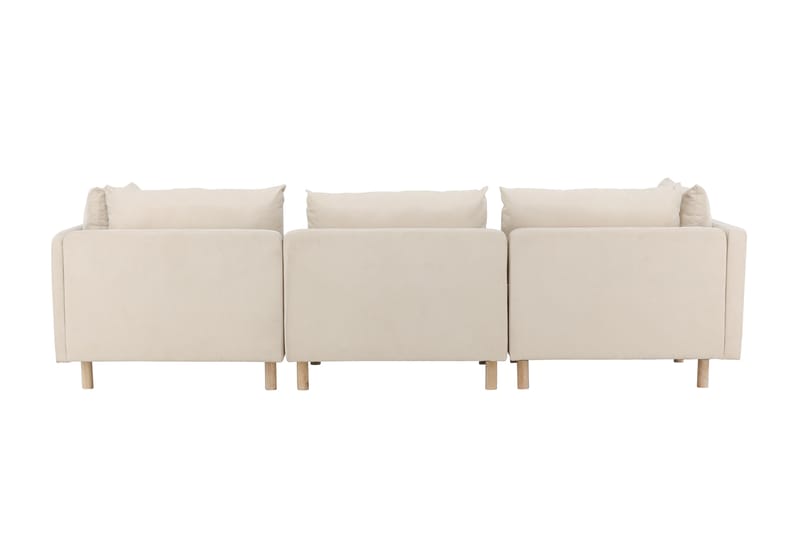 Zero Soffa m. Divan 3-sits - Beige - Möbler - Soffa - Divansoffor & schäslongsoffa