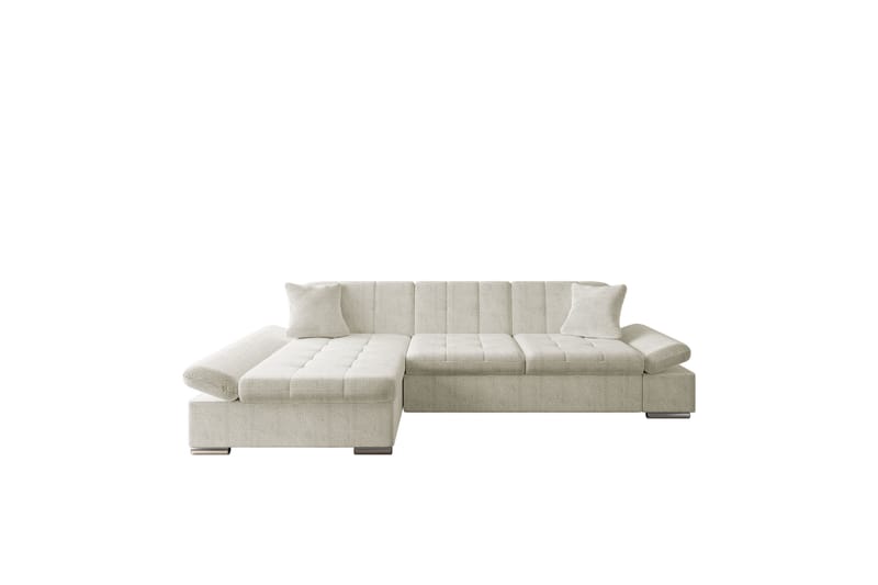 Djerra Soffa med Divan 3-sits - Beige - Möbler - Soffa - Divansoffor & schäslongsoffa