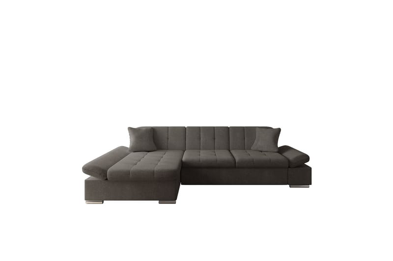 Djerra Soffa med Divan 3-sits - Brun - Möbler - Soffa - Divansoffor & schäslongsoffa