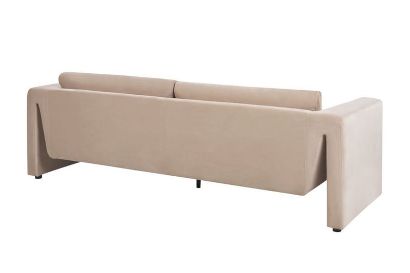 Durran Soffa 3-sits - Beige/Svart - Möbler - Soffa - 3 sits soffa