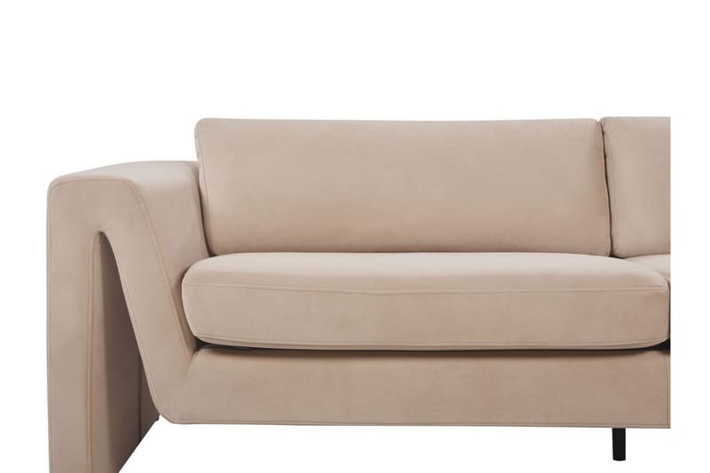 Durran Soffa 3-sits - Beige/Svart - Möbler - Soffa - 3 sits soffa