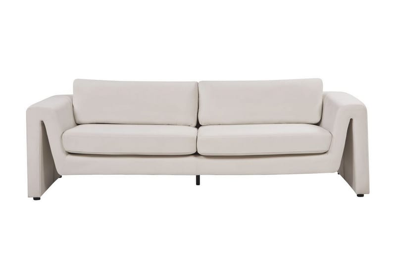 Durran Soffa 3-sits - Beige/Svart - Möbler - Soffa - 3 sits soffa