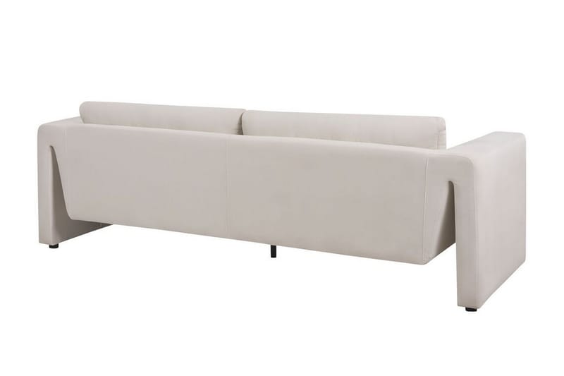 Durran Soffa 3-sits - Beige/Svart - Möbler - Soffa - 3 sits soffa