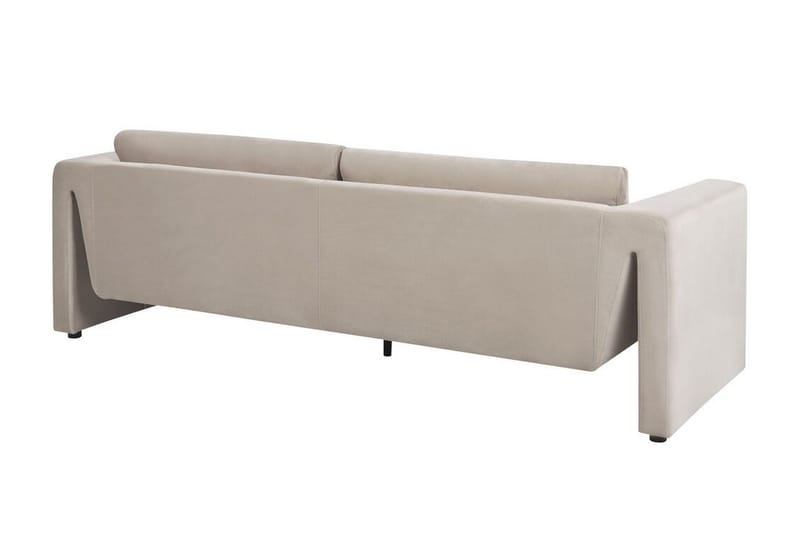 Durran Soffa 3-sits - Taupe/Svart - Möbler - Soffa - 3 sits soffa