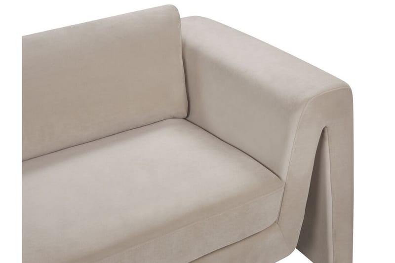 Durran Soffa 3-sits - Taupe/Svart - Möbler - Soffa - 3 sits soffa