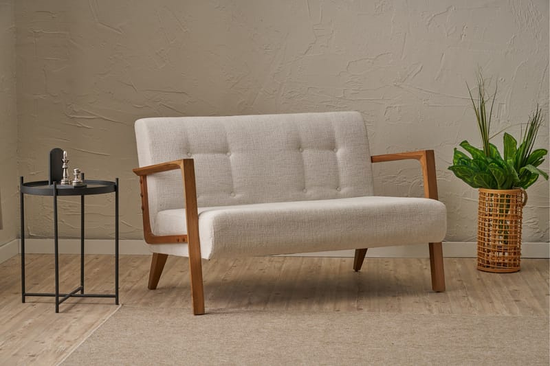 Finegard Soffa 2-sits - Creme - Möbler - Soffa - 2 sits soffa