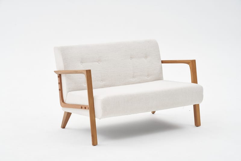 Finegard Soffa 2-sits - Creme - Möbler - Soffa - 2 sits soffa