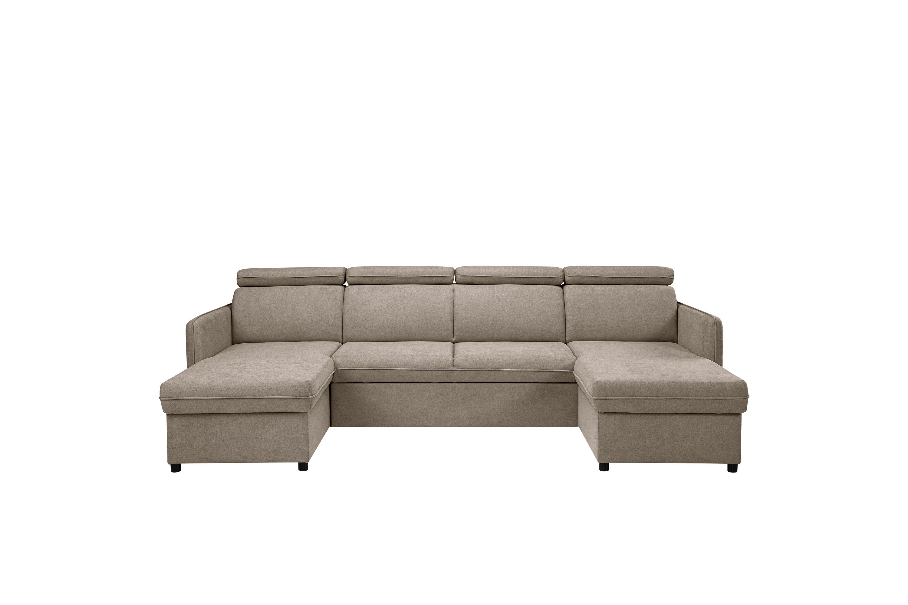 Fredrik Soffa Dubbeldivan 4-sits - Beige U-soffa