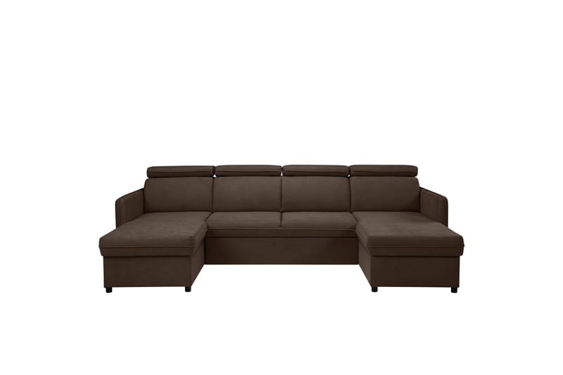 Fredrik Soffa Dubbeldivan 4-sits - Brun - Möbler - Soffa - U-soffa