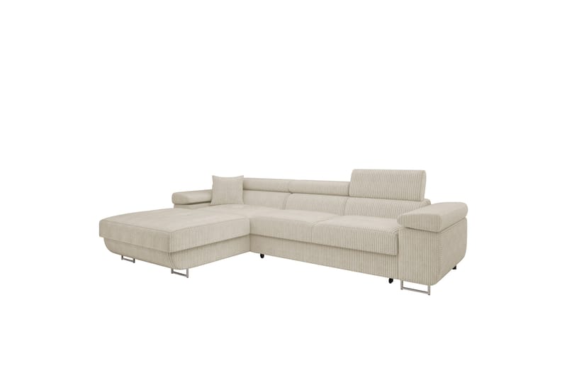 Gabina Soffa med Divan 3-sits - Beige - Möbler - Soffa - Divansoffor & schäslongsoffa